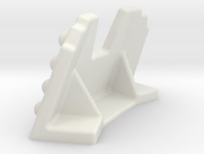 Firing Position in White Natural Versatile Plastic