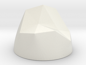 Pen & Paper Rock for 1 Inch field in White Natural Versatile Plastic