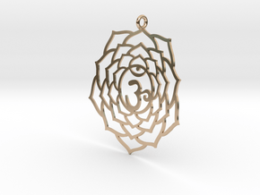 Crown Chakra Necklace in 14k Rose Gold