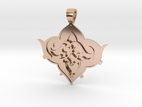 CODE: SL01FX - PENDANT in 14k Rose Gold