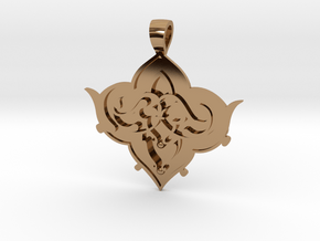 CODE: SL01FX - PENDANT in Polished Brass