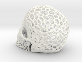 skull lamp in White Processed Versatile Plastic