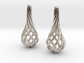 Eardrops (from $15.00) in Rhodium Plated Brass
