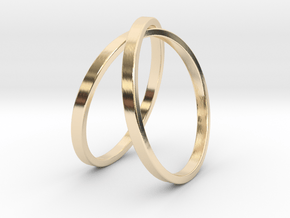 Infinity Ring in 14K Yellow Gold