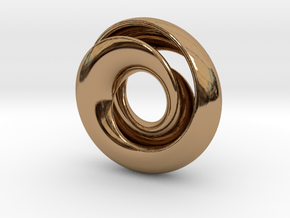 Infinituition in Polished Brass