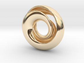 Infinituition in 14k Gold Plated Brass