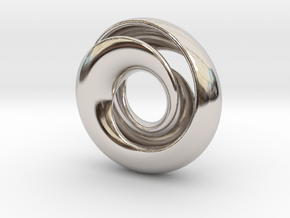 Infinituition in Rhodium Plated Brass