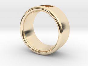 OREGON RING (17mm interior diameter) in 14K Yellow Gold
