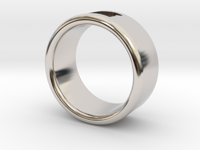 OREGON RING (17mm interior diameter) in Platinum