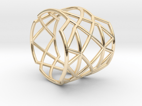 INTERSECTION Ring Nº21 in 14K Yellow Gold