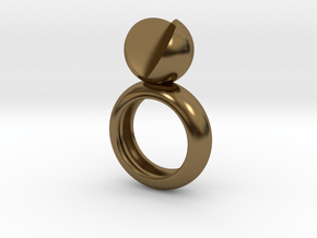 SIMPLY LOVE - size 6 in Polished Bronze