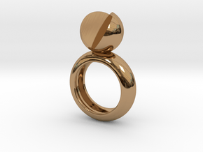 SIMPLY LOVE - size 7 in Polished Brass