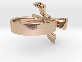 Ribbon Ring in 14k Rose Gold: 5 / 49