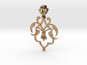 CODE: SL04FX - PENDANT in Polished Brass