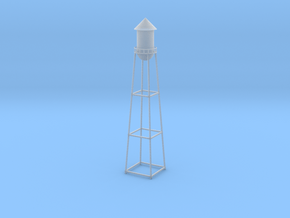Water Tower II - Z Scale in Tan Fine Detail Plastic