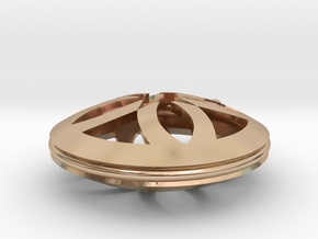 Pendulum Pendant in 14k Rose Gold