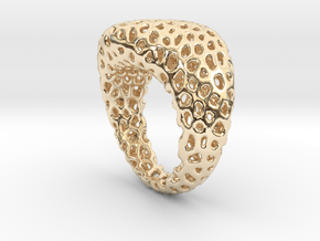Swing ring T20 in 14k Gold Plated Brass