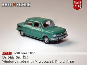 NSU Prinz 1000 (British N 1:148) in Tan Fine Detail Plastic