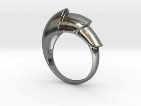 Nautical_Ring in Fine Detail Polished Silver