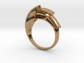 Nautical_Ring in Polished Brass