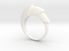 Nautical_Ring in White Processed Versatile Plastic
