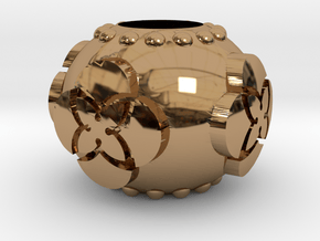 TU Pandora Bead in Polished Brass