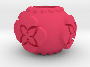 TU Pandora Bead in Pink Processed Versatile Plastic