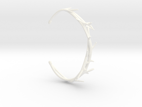 Thorn Bracelet in White Processed Versatile Plastic