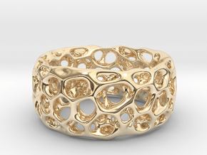 Frohr Design Radiolaria XL in 14K Yellow Gold