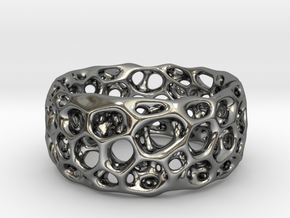 Frohr Design Radiolaria XL in Fine Detail Polished Silver