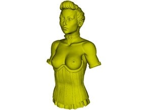 1/9 scale Angela Dorothea German BDSM mistress in Smooth Fine Detail Plastic