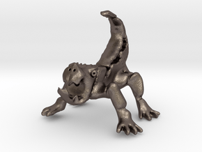 Nantuckra (5 inches tall) in Polished Bronzed Silver Steel