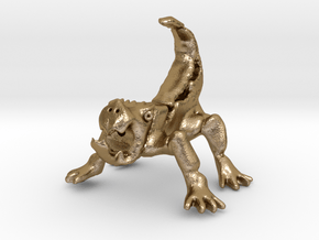 Nantuckra (5 inches tall) in Polished Gold Steel