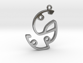 Labyrinth Series #4 in Polished Silver