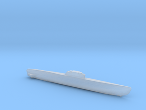 Type XXI Submarine, Full Hull, 1/1800 in Smooth Fine Detail Plastic