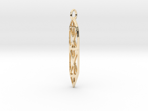 Abstract Sefirot in 14K Yellow Gold