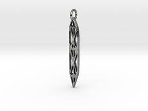 Abstract Sefirot in Fine Detail Polished Silver