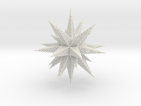 Christmas Star in White Natural Versatile Plastic