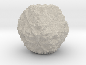 Cuboctahedron 30 Compound, Solid in Natural Sandstone