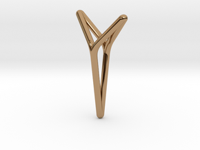 YOUNIVERSAL ONE, Pendant in Polished Brass