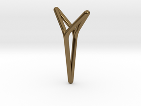 YOUNIVERSAL ONE, Pendant in Polished Bronze