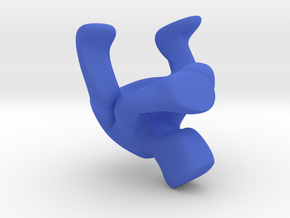 Spinner #1 in Blue Processed Versatile Plastic
