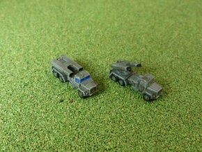 German LARS 1 Missile Launcher 1/285 6mm in Smooth Fine Detail Plastic