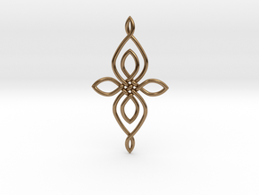 Custom Celtic Knot 01 in Natural Brass