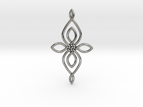 Custom Celtic Knot 01 in Fine Detail Polished Silver