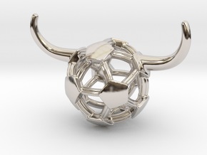iFTBL Tauros / The One ' in Rhodium Plated Brass