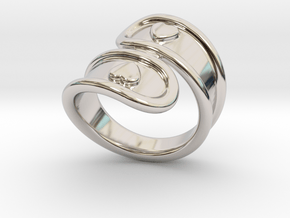San Valentino Ring 28 - Italian Size 28 in Platinum