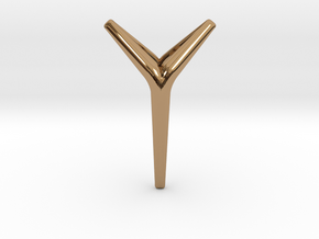 YOUNIVERSAL SERENE Pendant. Smooth Chic in Polished Brass