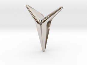 YOUNIVERSAL Smooth & Sharp, Pendant in Platinum