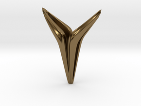 YOUNIVERSAL Smooth, Pendant. Universal Chic in Polished Bronze